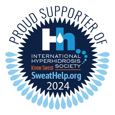 Proud Supporter of the International Hyperhidrosis Society